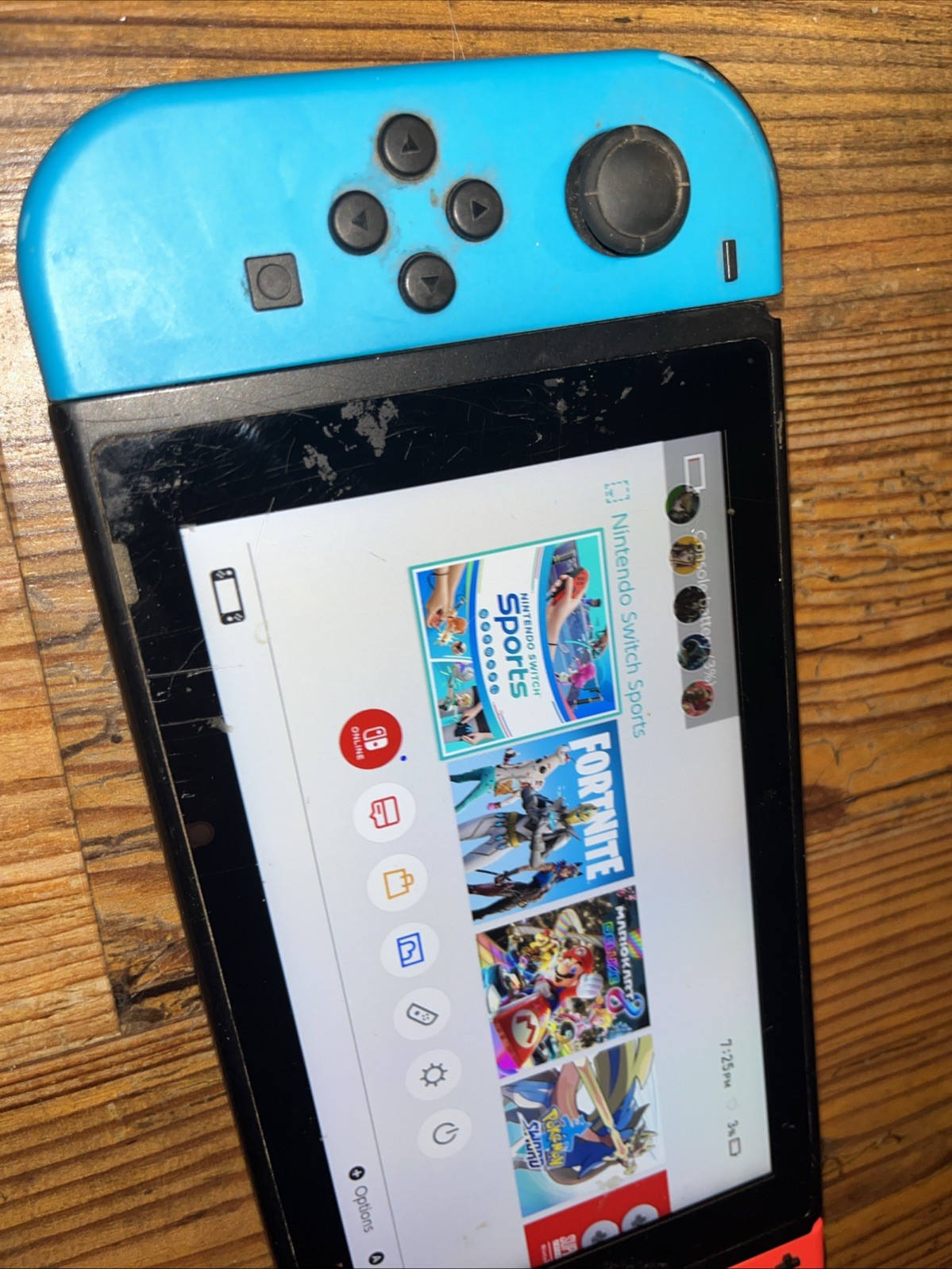 Nintendo Switch 32GB System – Red & Blue Bundle – Switch Sports Game Zelda Dock
