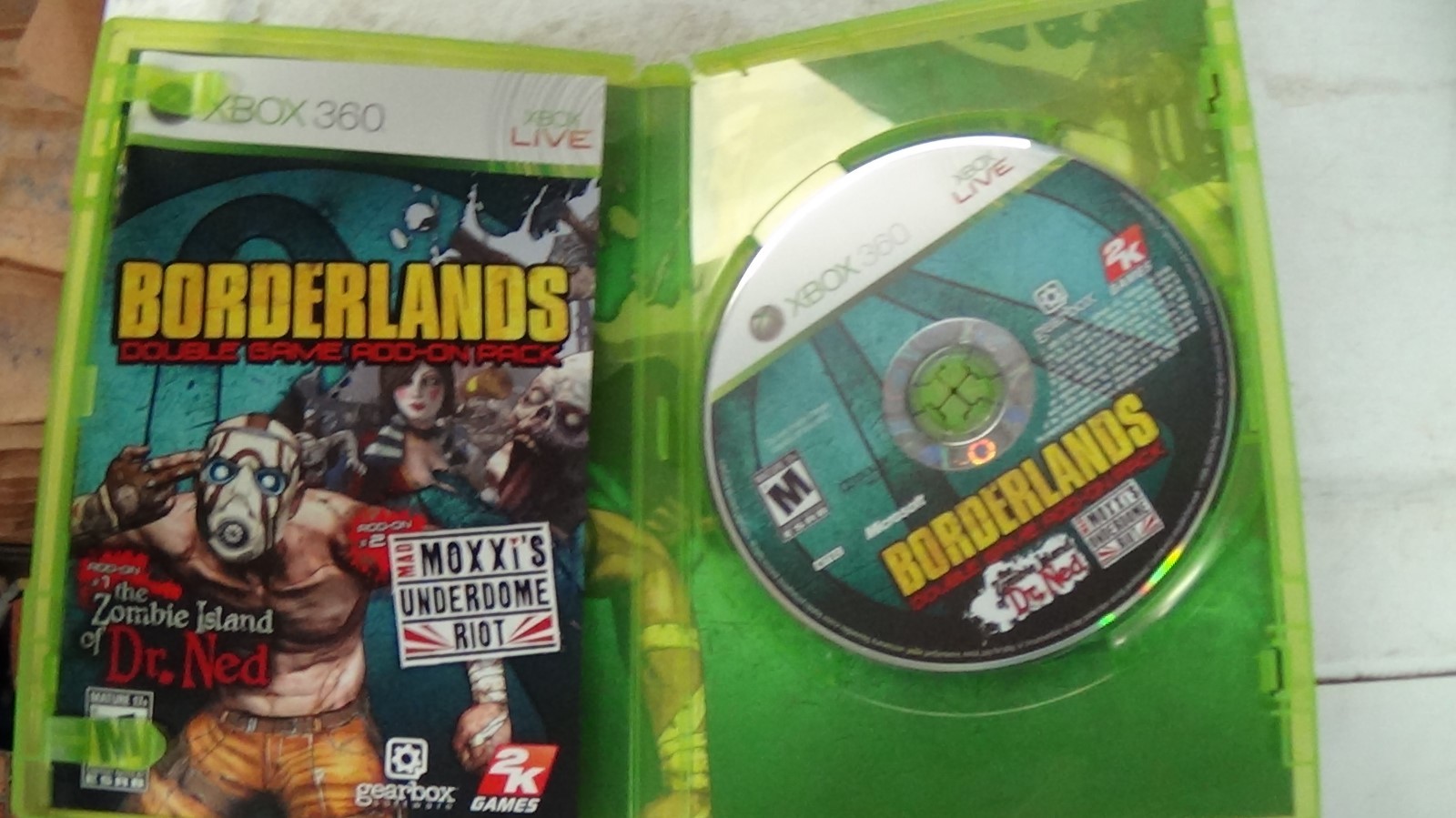 Borderlands Double Game Add-On Pack: The Zombie Island of Dr. Ned & Mad Moxxi’s
