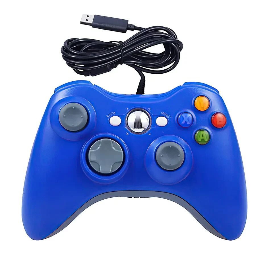 Wired Controller USB For PC Compatible With Xbox 360 / Windows 7 8 10 11 Gamepad