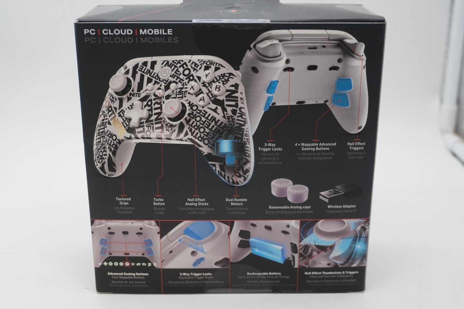 PowerA Fortnite Wireless Controller for Cloud PC Xbox Gaming New Factory Sealed