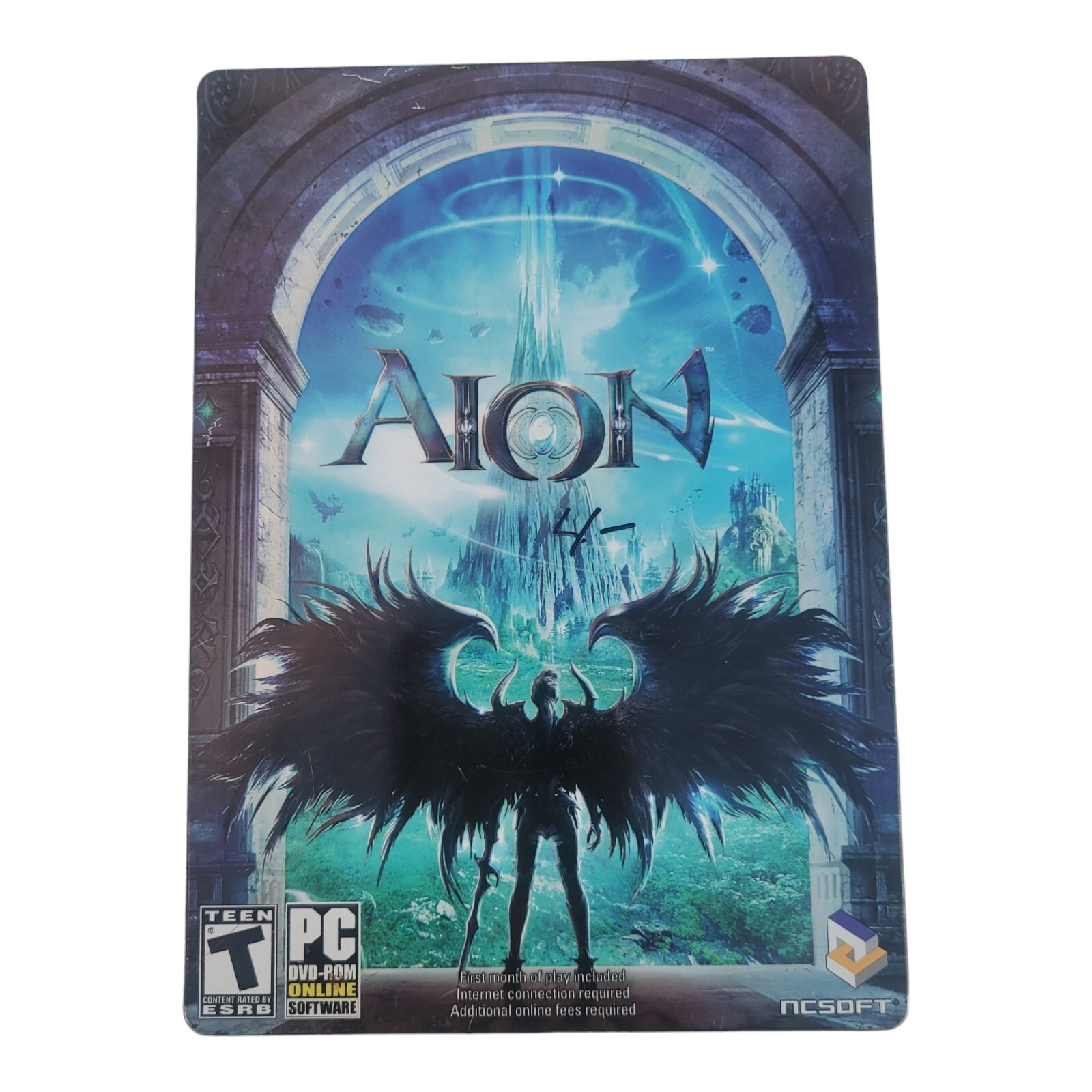 Aion PC DVD-ROM Online Game 2 Disc Manual 2009 CIB NCsoft Alienware TESTED Works