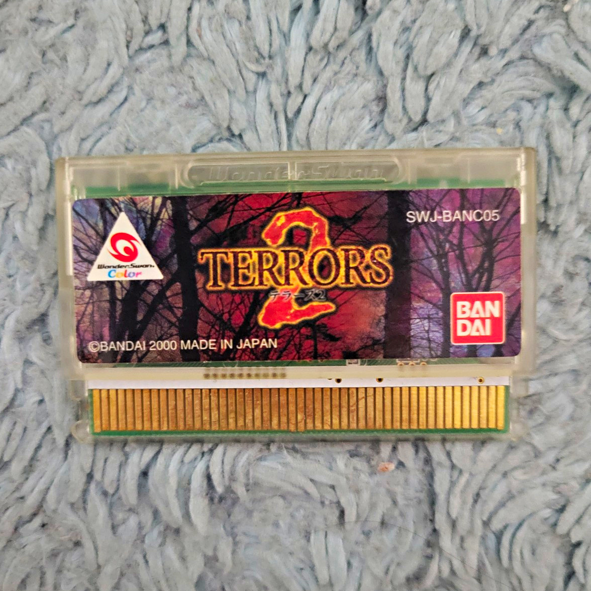 Bandai Terrors 2 WonderSwan Color Game Cartridge NTSC-J (Japan) 2000