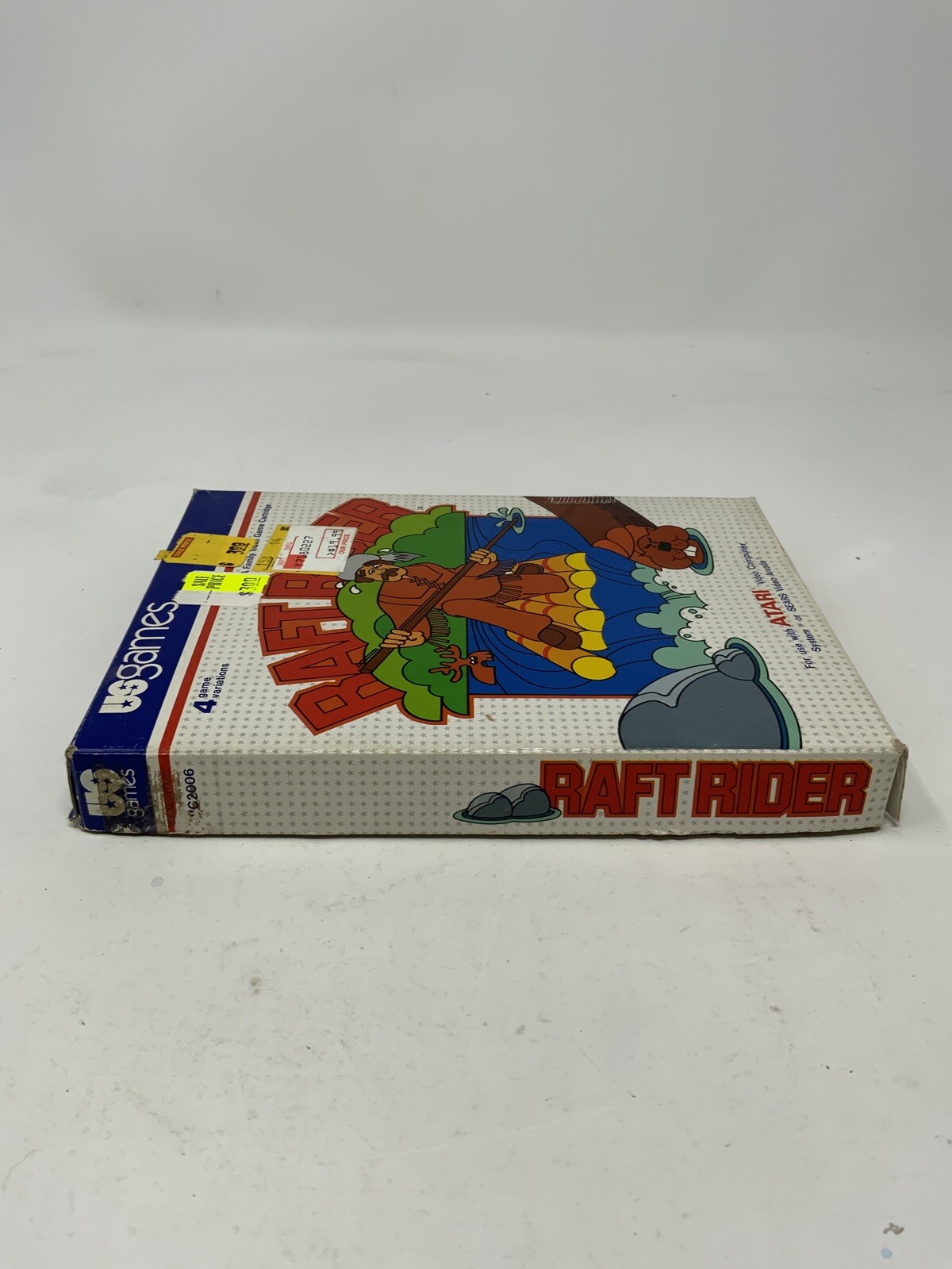 Raft Rider (Atari 2600, 1982) Complete In Box Tested And Working