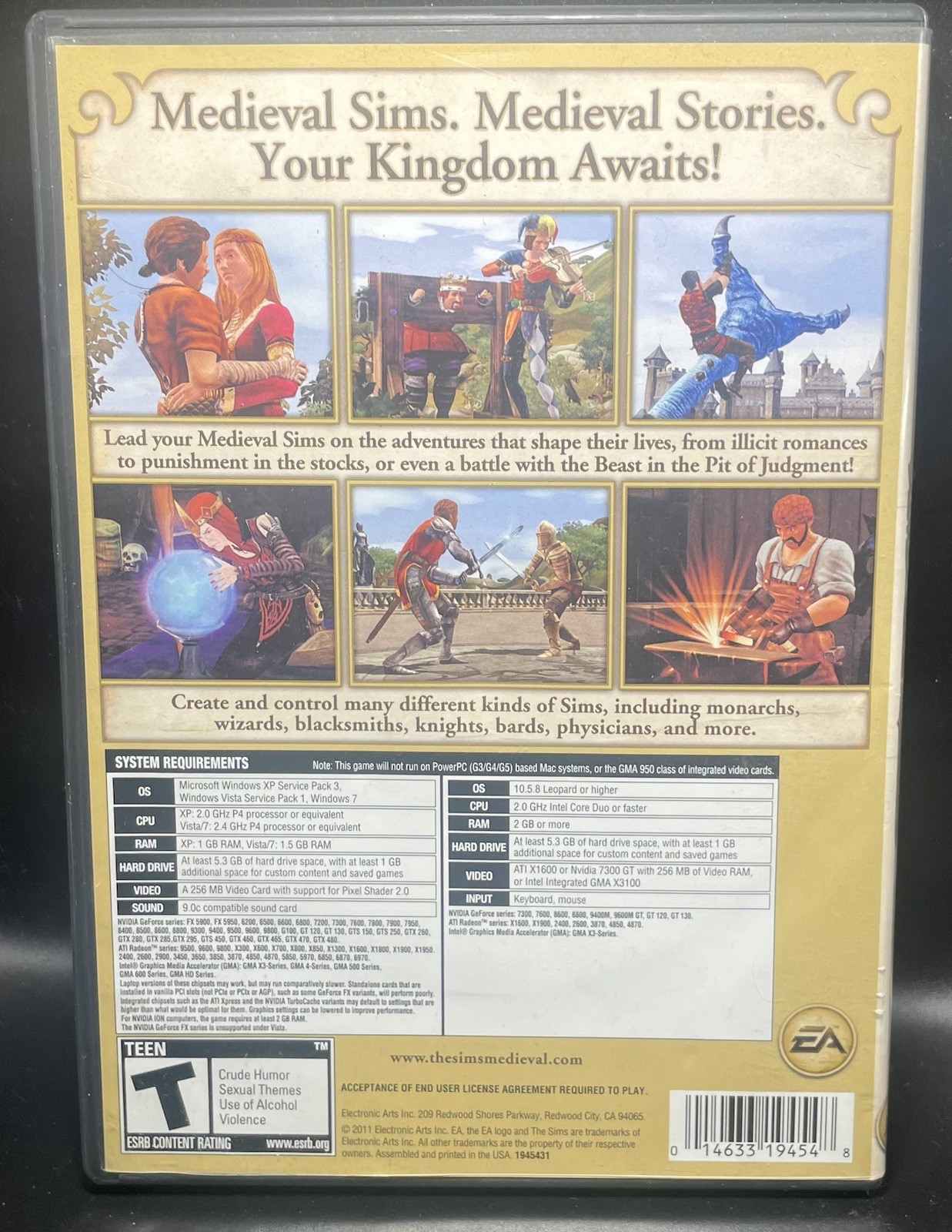 The Sims Medieval – PC/Mac 2011 Electronic Arts