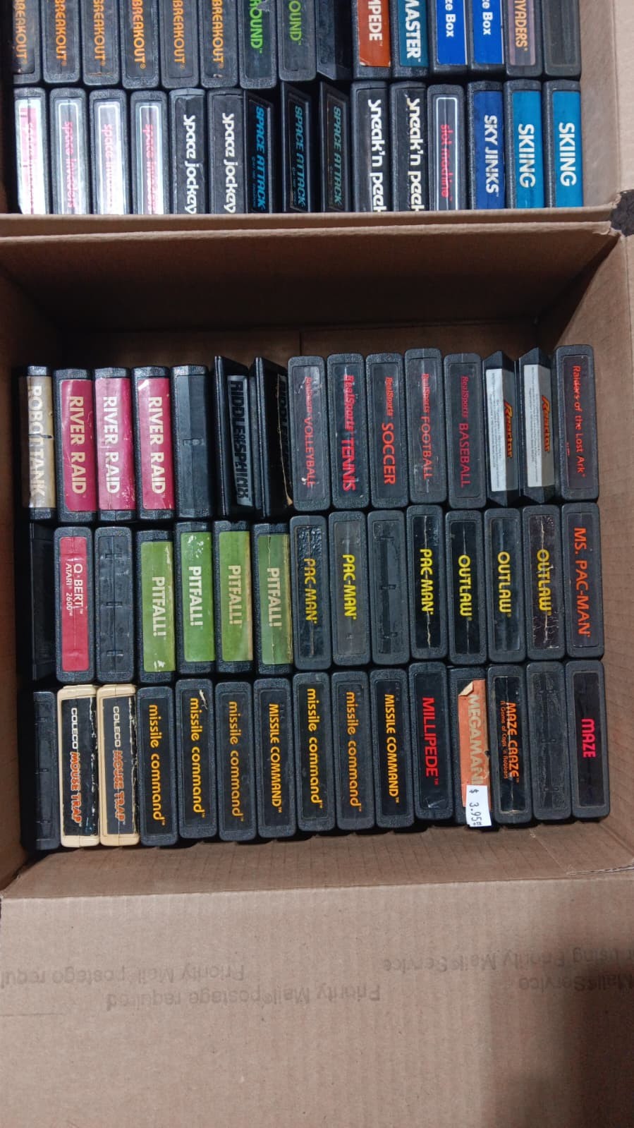 Atari 2600 Games, only 1.50 shipping for each additional cartridge, TESTED!
