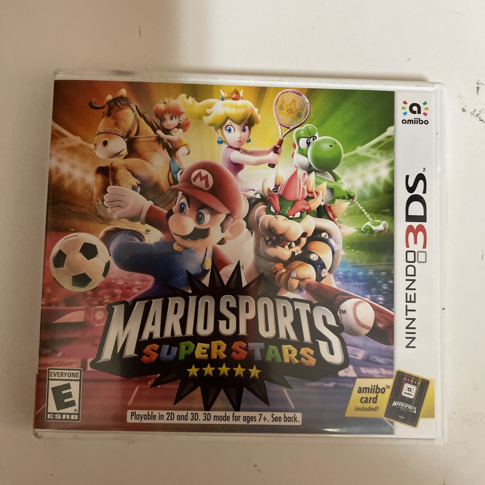 Mario Sports Superstars (Nintendo 3DS, 2017) Case Only No Game