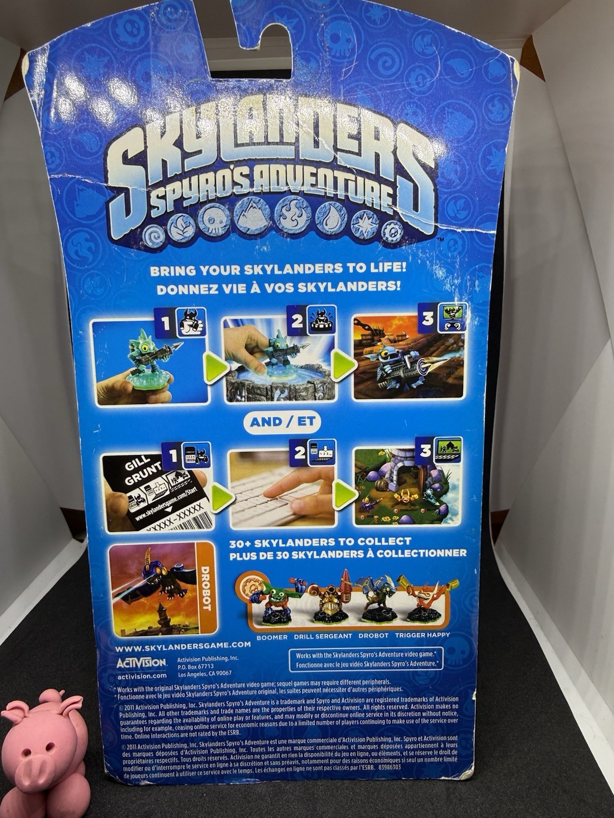Activision Skylanders Spyro’s Adventure Drobot Collectible Character Figure