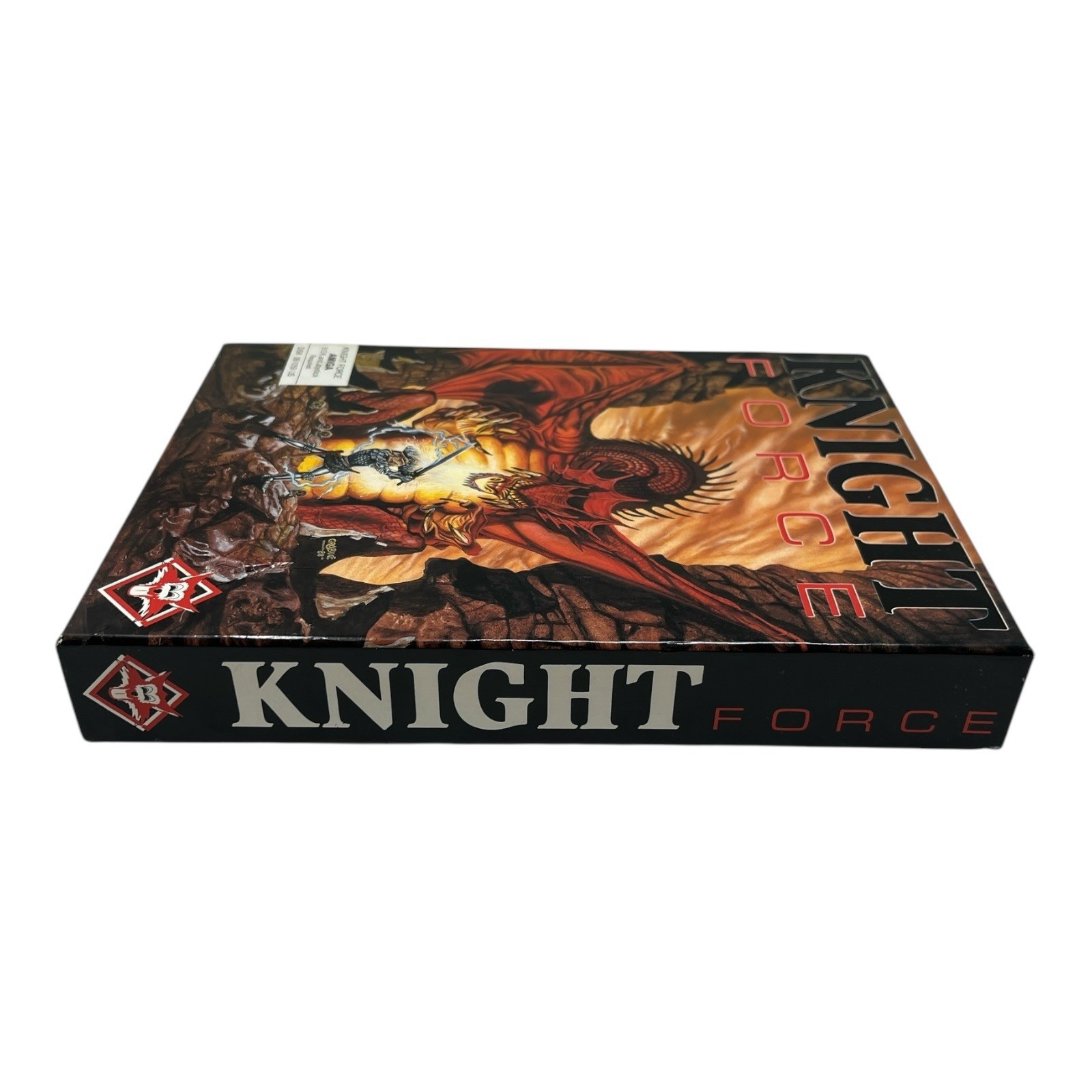 Knight Force Boxed Commodore Amiga Game Complete Titus TESTED & WORKING EUC