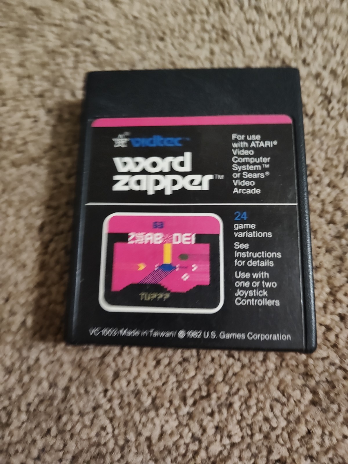 Word Zapper (Atari 2600, 1982)