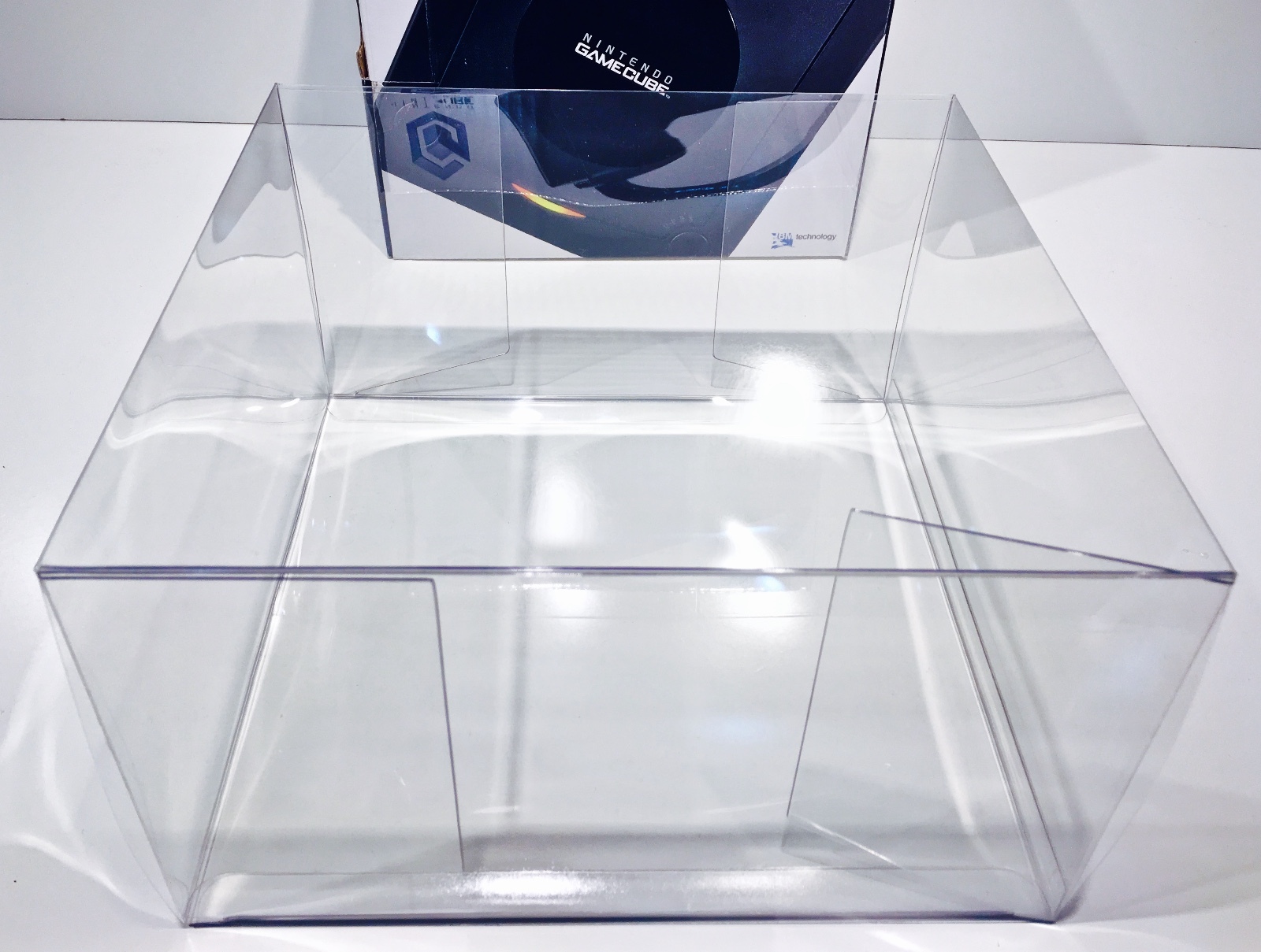1 Console Box Protector For NINTENDO GAMECUBE Main Size Display Case New Boxes