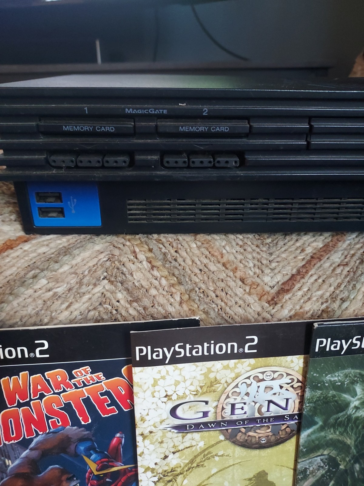 ps2 Console with 10 Demo Games 2 Regular Games No Power Cords