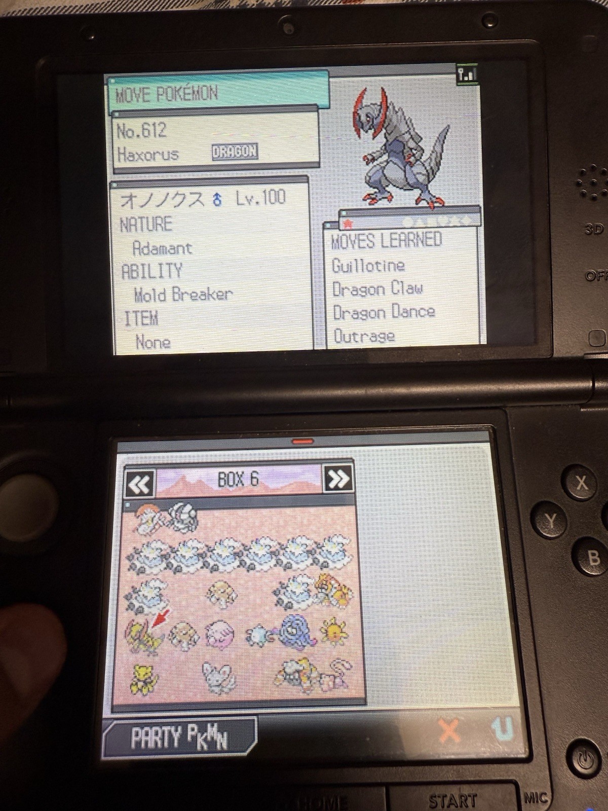 Pokemon Black and White, AUTHENTIC & TESTED. Has Case, Cart & manual, MANY SHINY