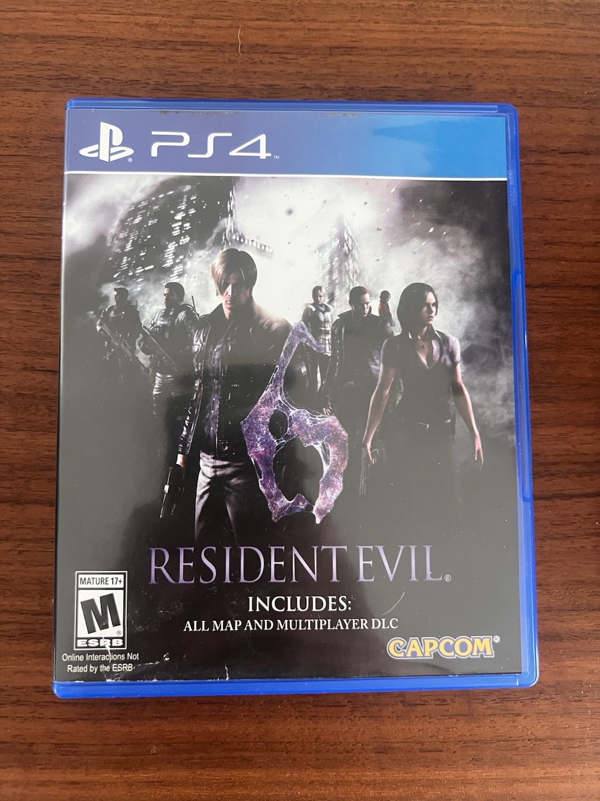 Resident Evil 6 (Sony PlayStation 4, 2016) Blue Label Tested & Works