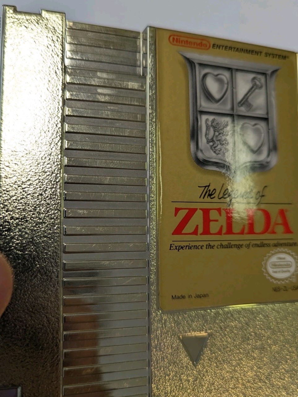 NINTENDO THE LEGEND OF ZELDA IN BOX GOOD NO BOOKLET TESTED.