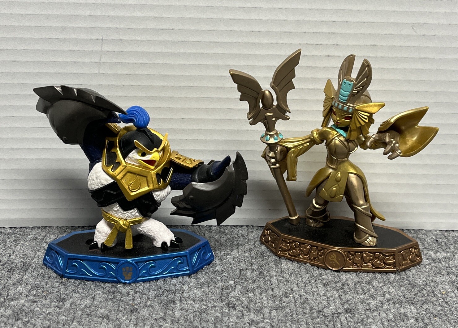 Skylanders Golden Queen & King Pen Figure Lot 87797888 87798888