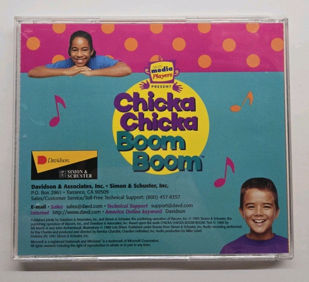 Chicka Chicka Book Boom (PC CD-ROM, 1995, Windows /MAC)