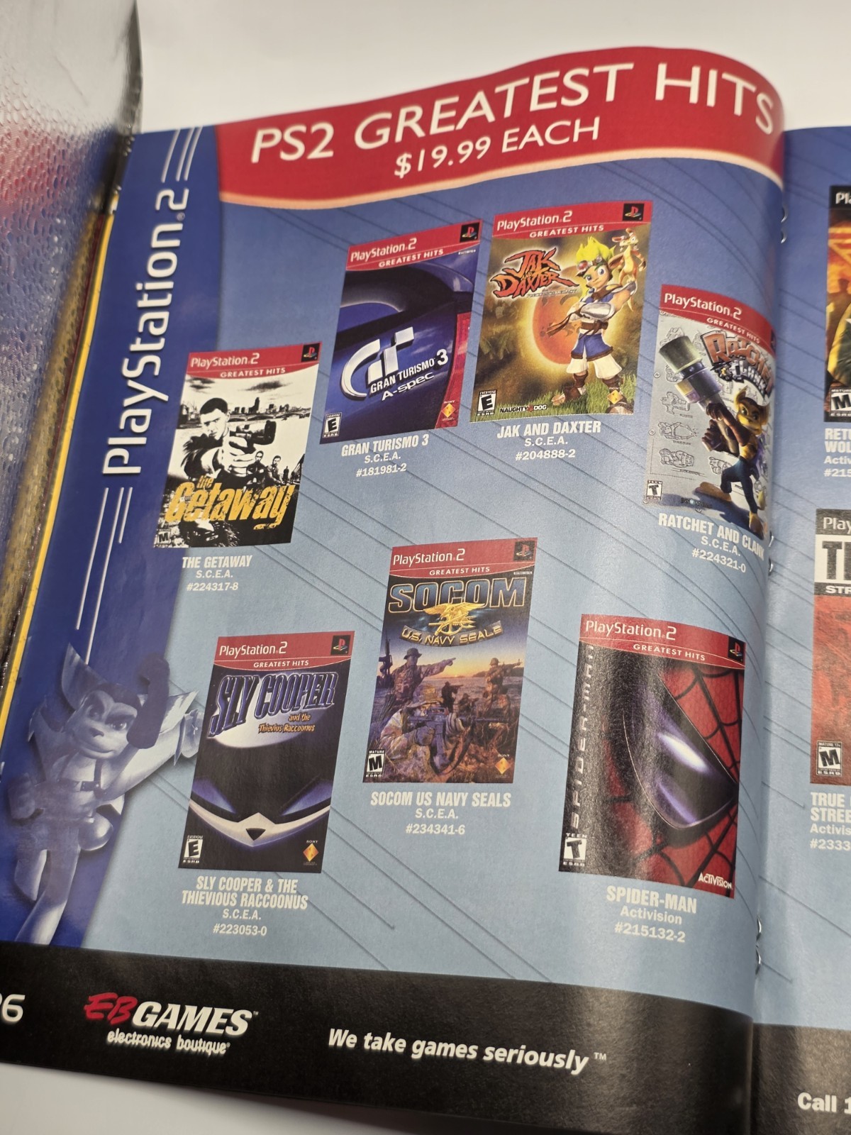 EB Games Summer 2004 Catalog Spider-Man 2 Pikmin 2 VG Complete Magazine Promo
