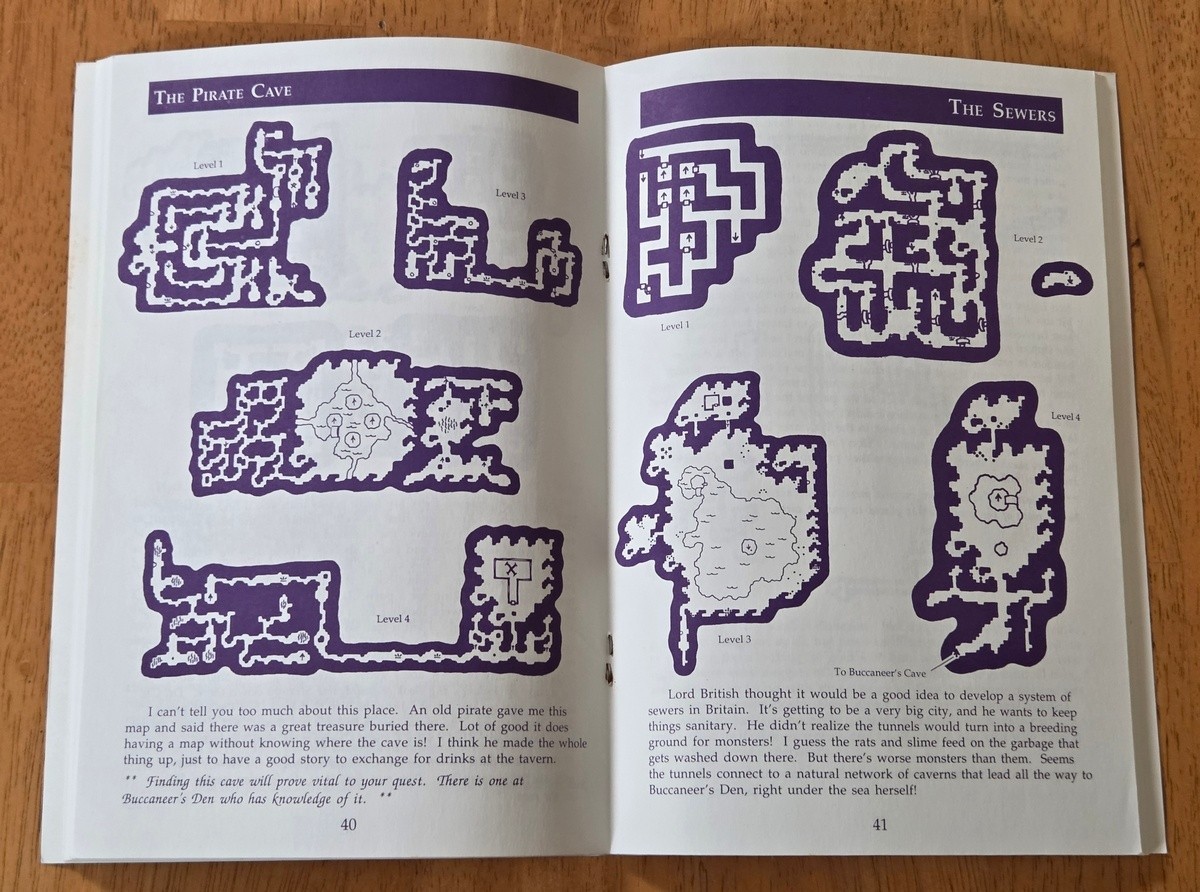 Ultima VI Book of Prophecy Cluebook Strategy Guide Hint Clue Book Origin 1990