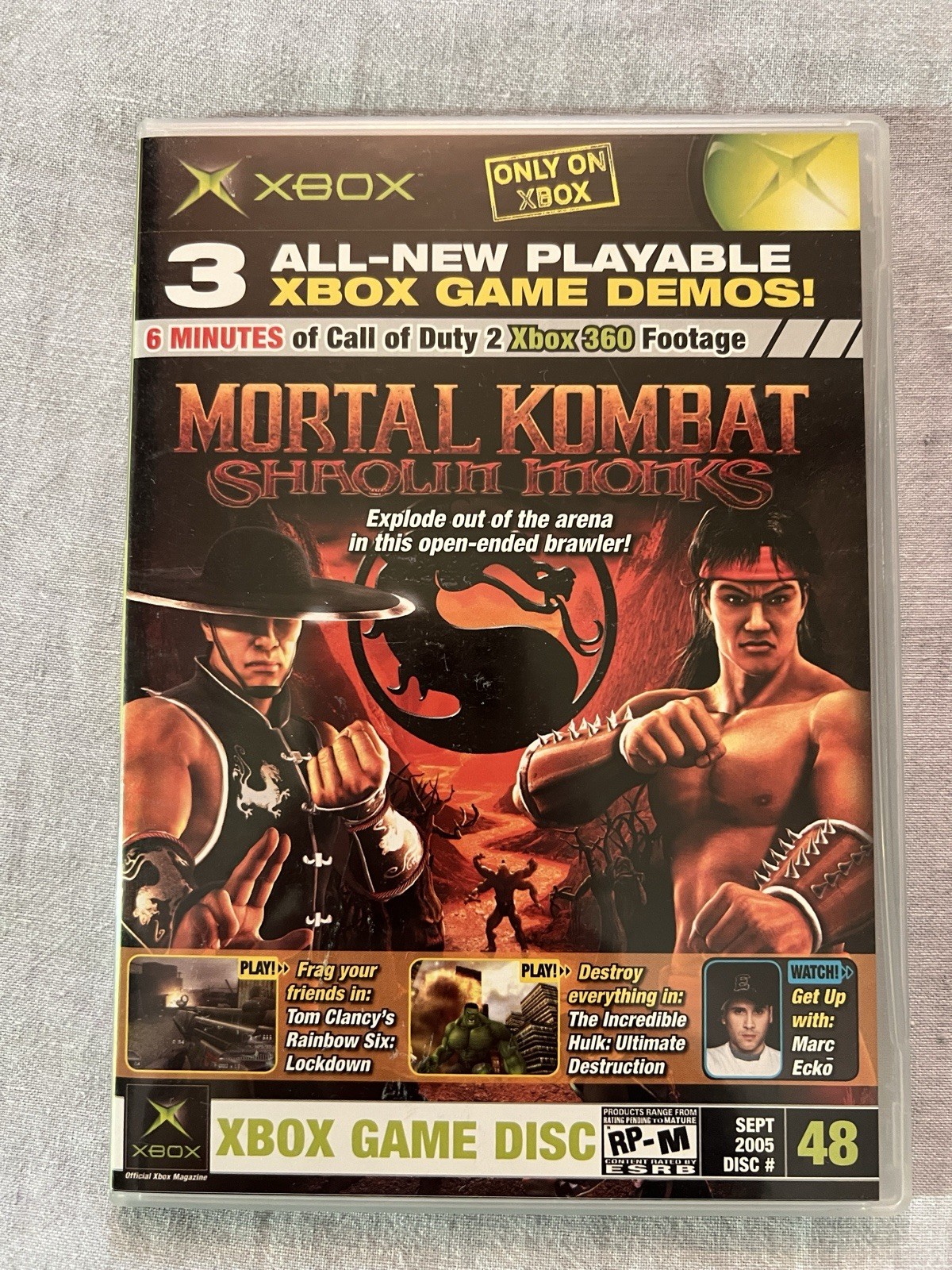 Mortal Kombat Shaolin Monks – Xbox