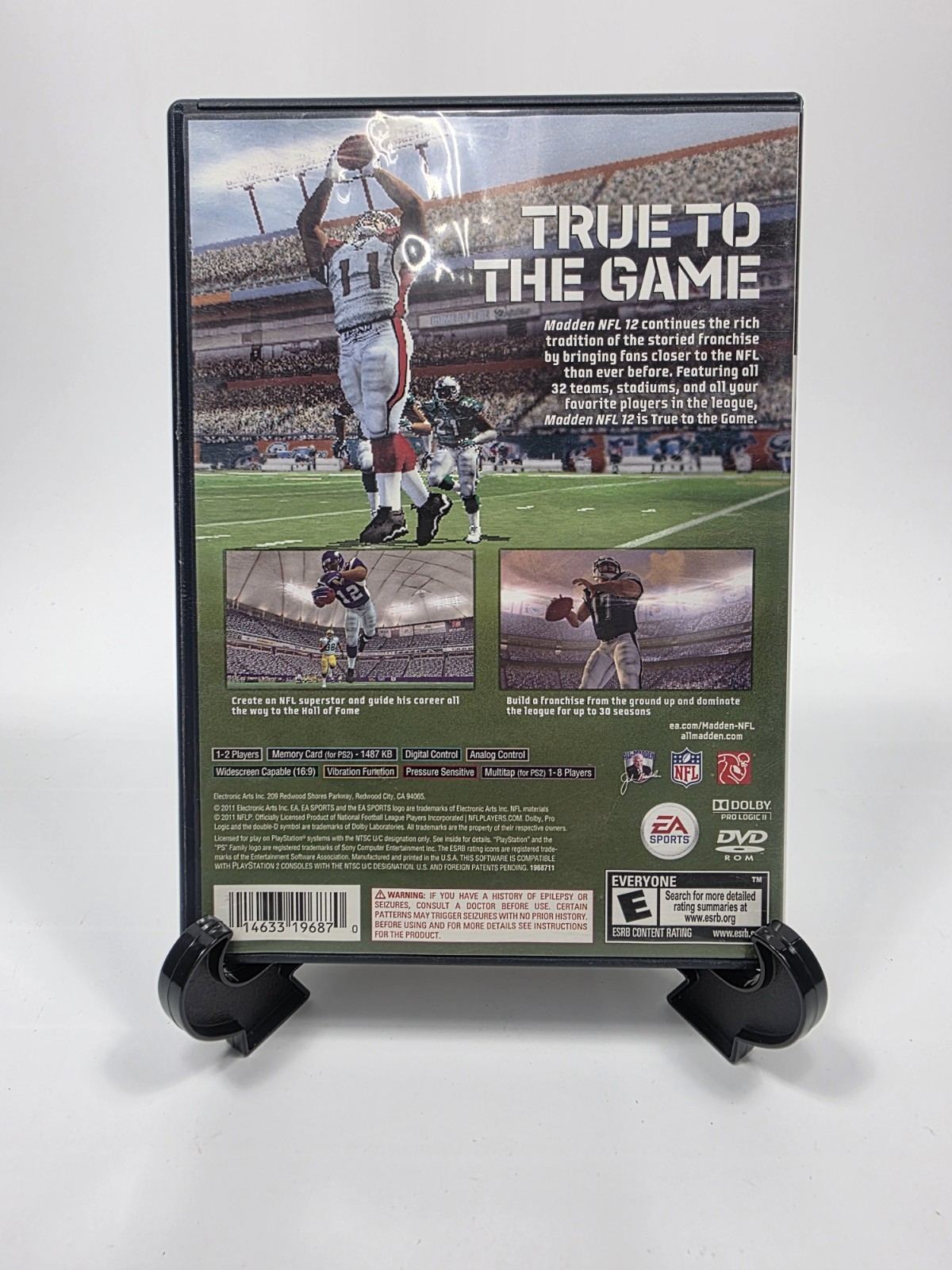 Madden NFL 12 (Sony PlayStation 2, 2011) Complete