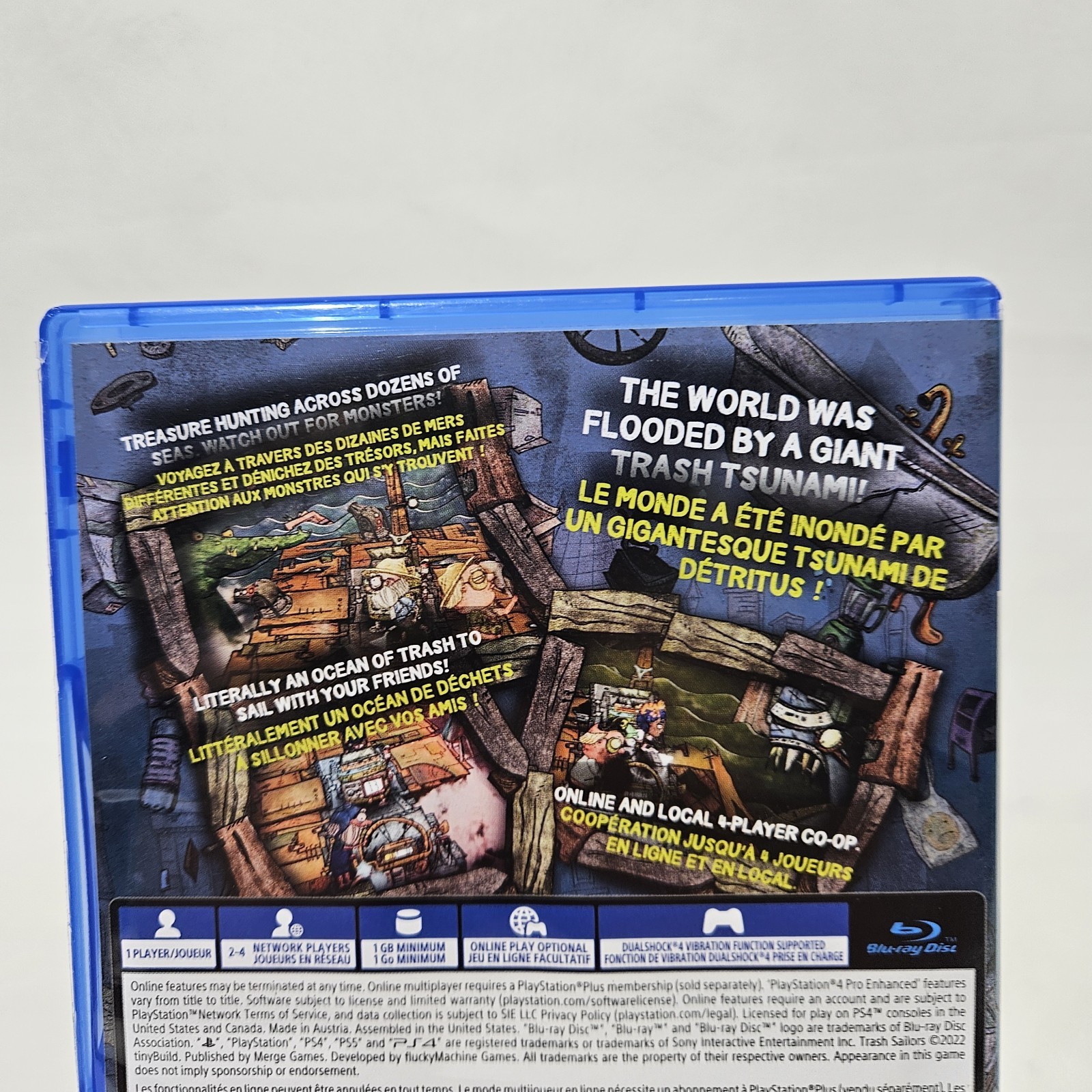 Trash Sailors (Sony PlayStation 4 PS4) In Original Case Tested