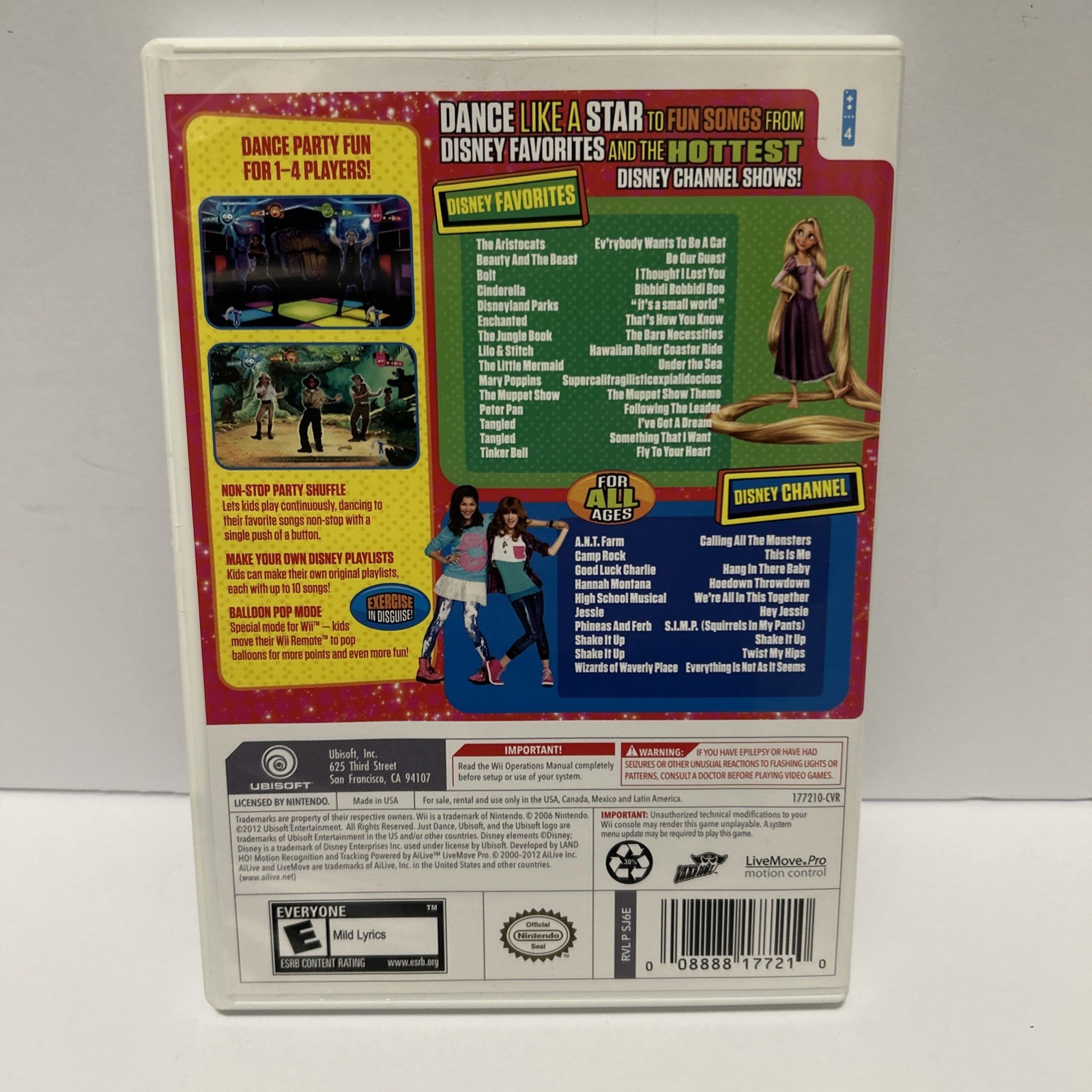 Just Dance Disney Party – Nintendo Wii