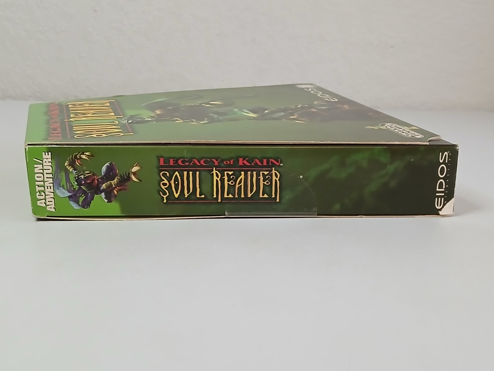 EIDOS Legacy of Kain Soul Reaver 1999 PC Game CD-ROM Trapezoid Big Box Complete