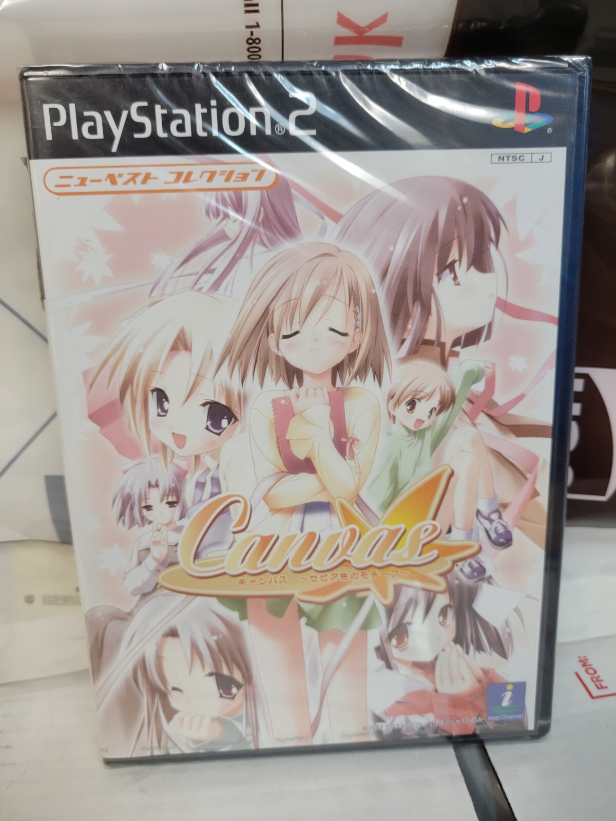 Canvas Sepia Iro no Motif (2003) New Factory Sealed Japan Playstation 2 Import