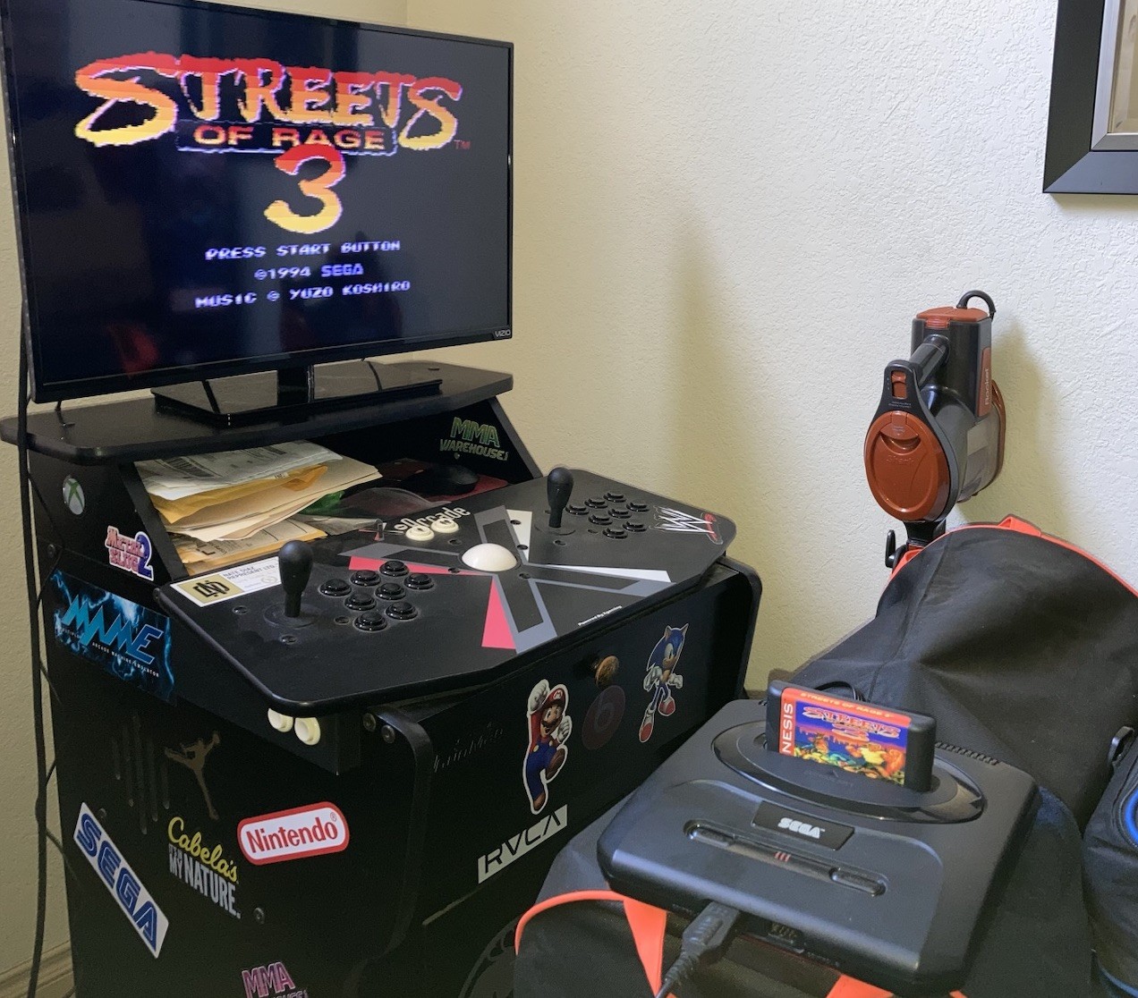 Streets of Rage 3:Sega Genesis-A HOMEBREW CART VERSION ONLY **PLEASE READ**