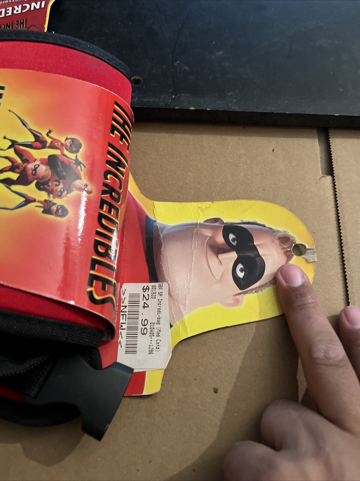Disney Neoprene sling bag Nintendo DS Rare VTG Mad Catz 2004 NewThe INCREDIBLES