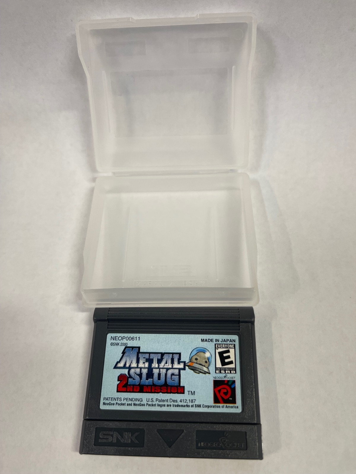 Metal Slug 2nd Mission Neo Geo Pocket Color authentic with protective case