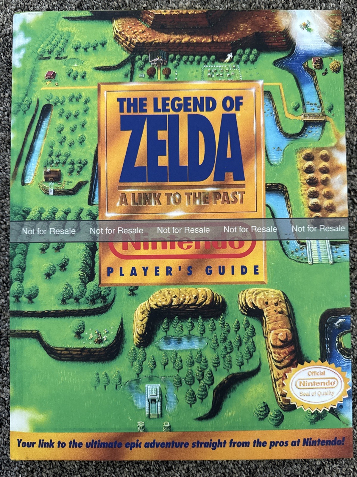 The Legend of Zelda: A Link to the Past Strategy Guide HardcoverCopy MatteFinish