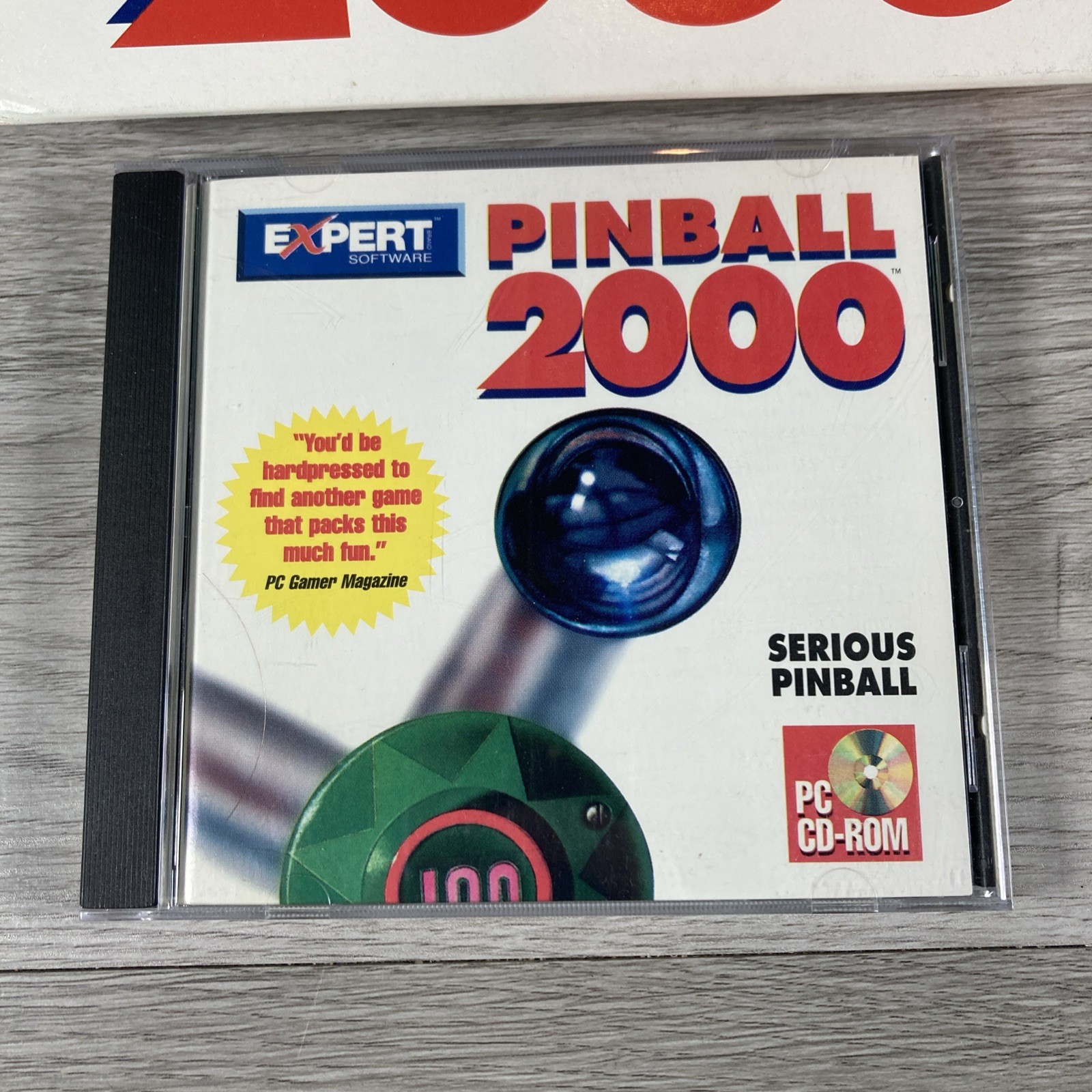 Pinball 2000 Vintage (PC CD-ROM Windows 95/98) Serious Pinball Big Box Expert