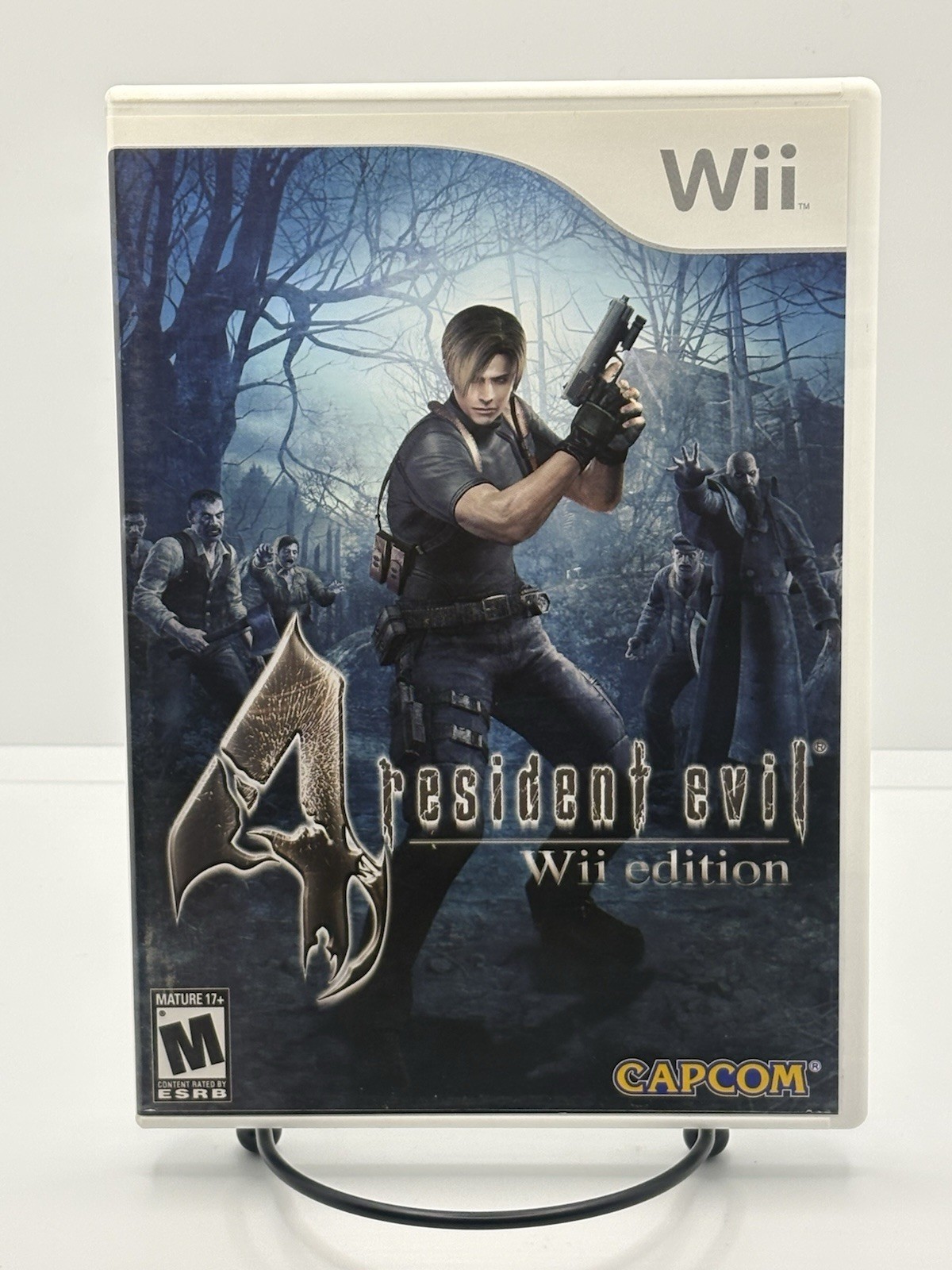 Resident Evil 4 Nintendo Wii Complete CIB w/ Manual -Free Shipping-