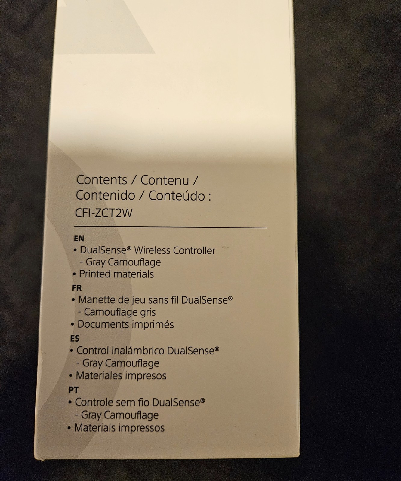 Sony DualSense Wireless Controller – Gray Camouflage