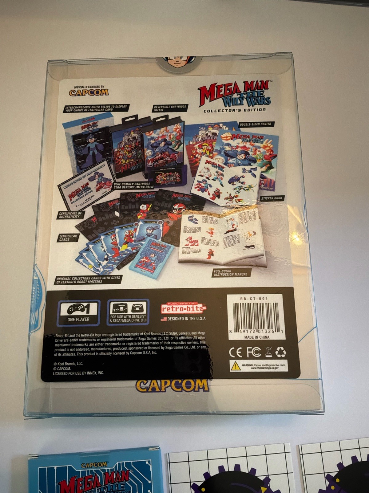 Mega Man Wily Wars (Sega Genesis, 2022) Sealed