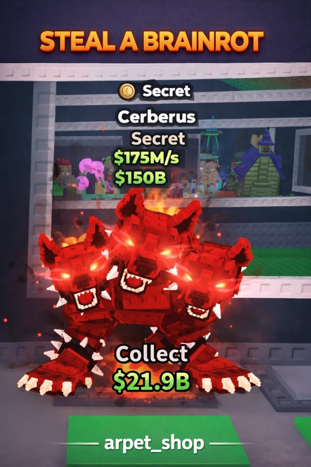 Roblox Steal A Brainrot ⭐ Secret Brainrots ⭐ Fast Delivery ⭐ SAMEDAY DELIVERY