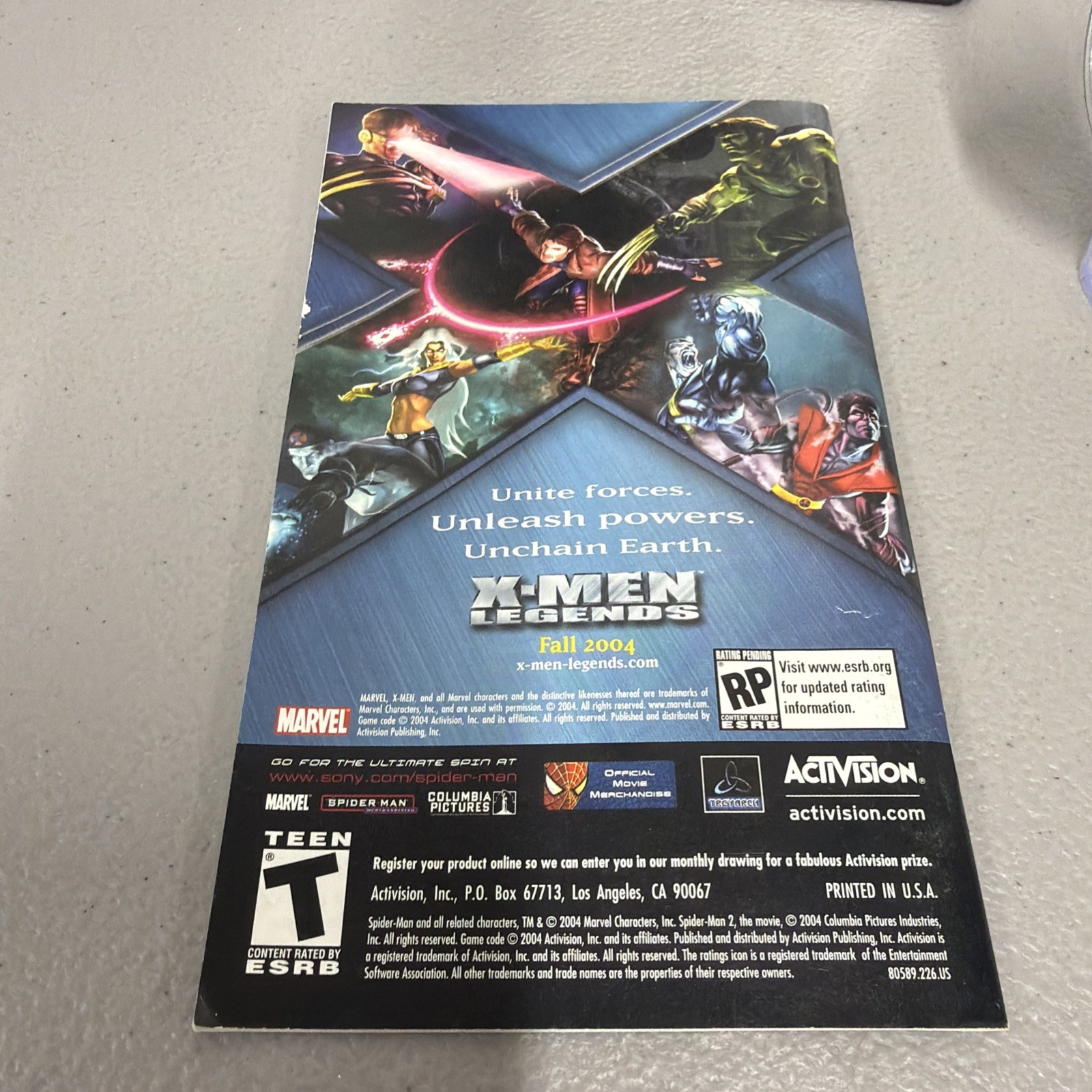 Spider-Man 2 (Nintendo GameCube, 2004) COB Tested And Working