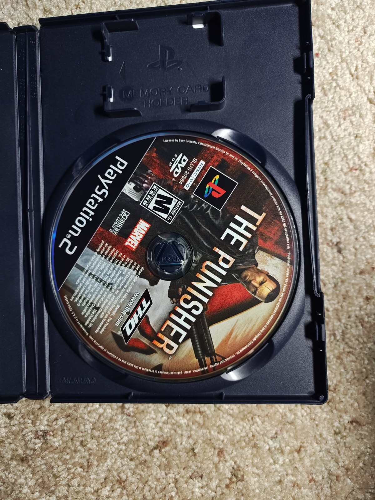 The Punisher (Sony Playstation 2, 2005) Complete PS2