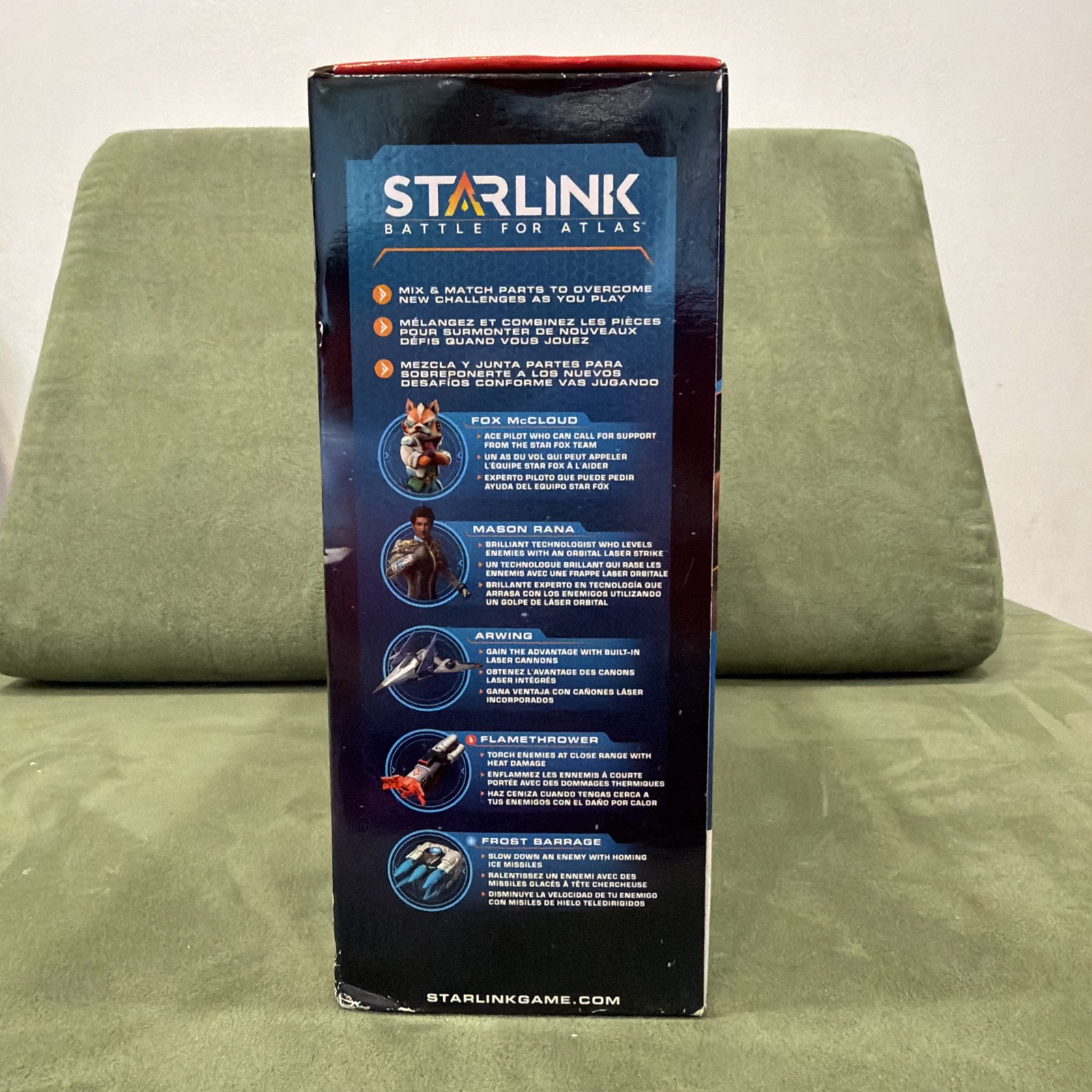 Starlink Battle for Atlas – StarFox Fox McCloud & Arwing Nintendo Switch NEW
