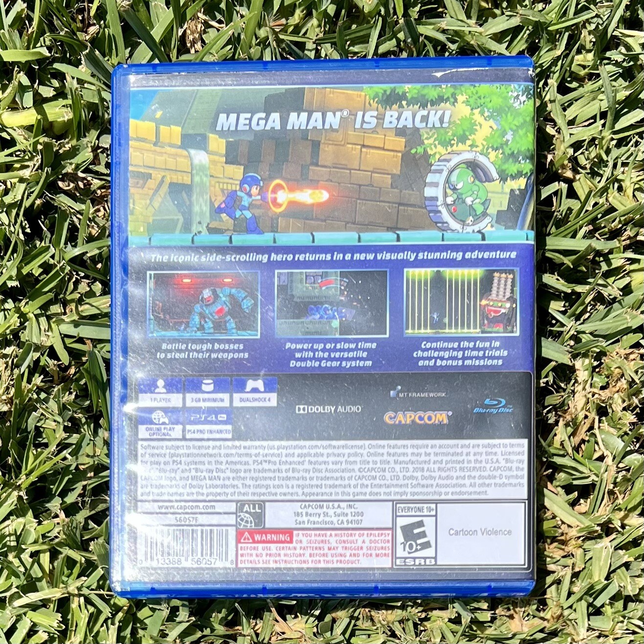 Megaman 11 (Sony Playstation 4, 2018) Region Free OEM PS4 Capcom COMPLETE TESTED