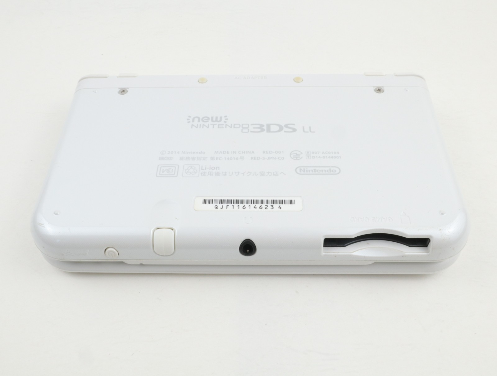 New Nintendo 3DS XL LL Console Pearl White Near Mint / Region Free