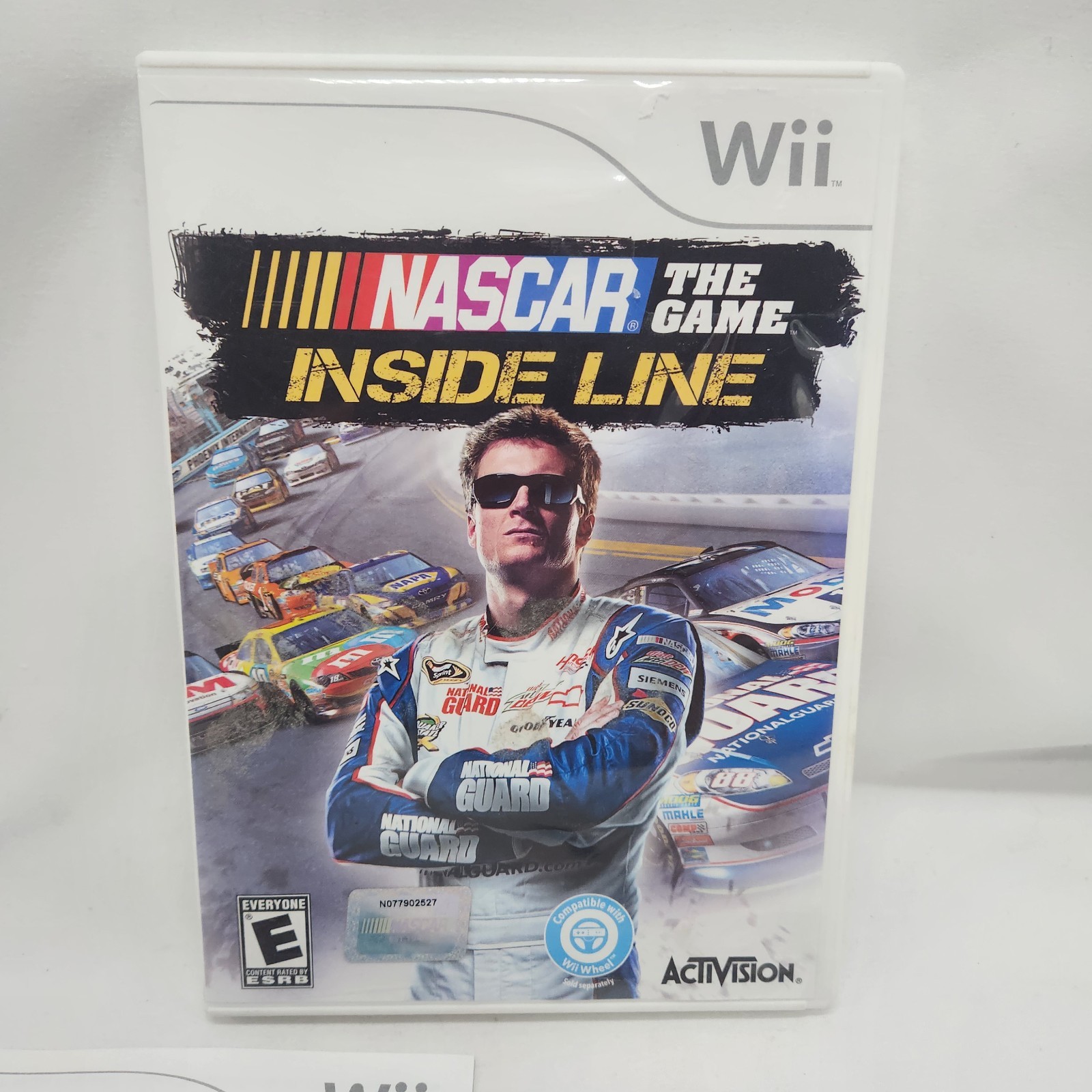 NASCAR The Game: Inside Line Nintendo Wii 2012 Racing Track Cars Cracked Case