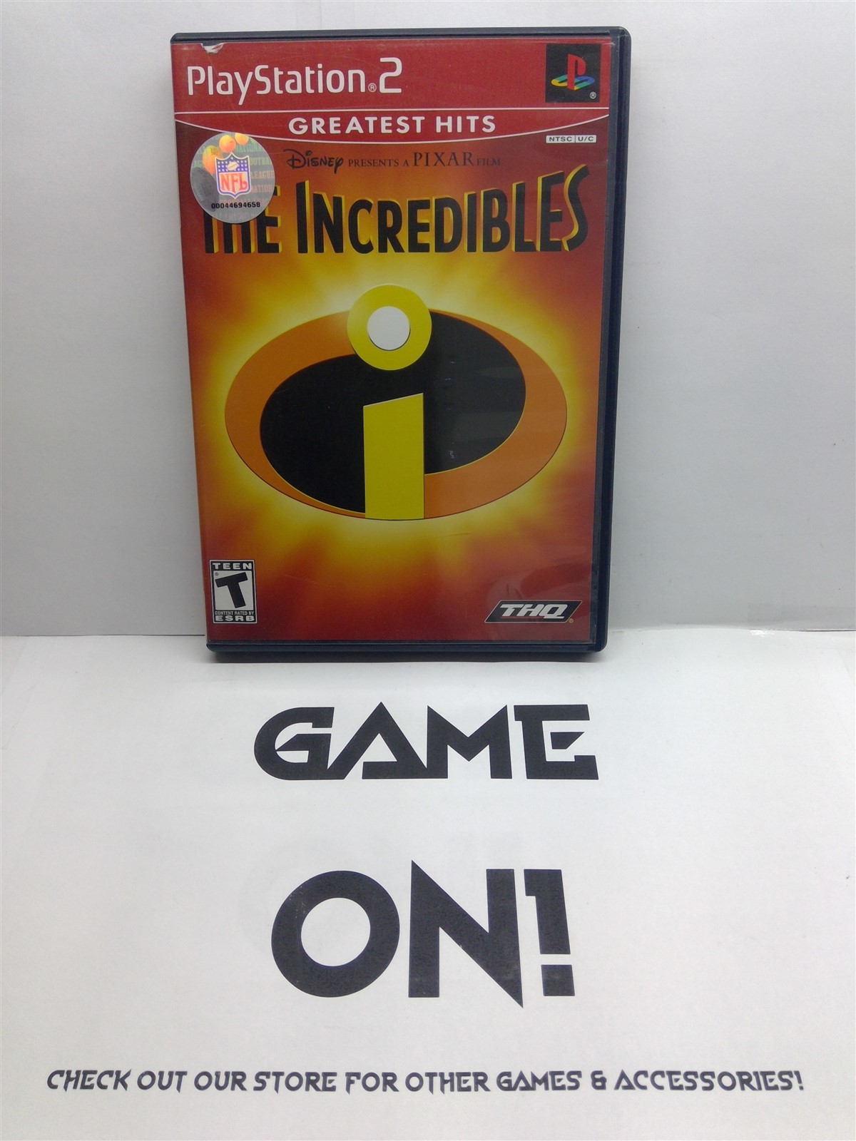 Pixar The Incredibles (PlayStation 2, 2004) Complete Tested Working – Free Ship