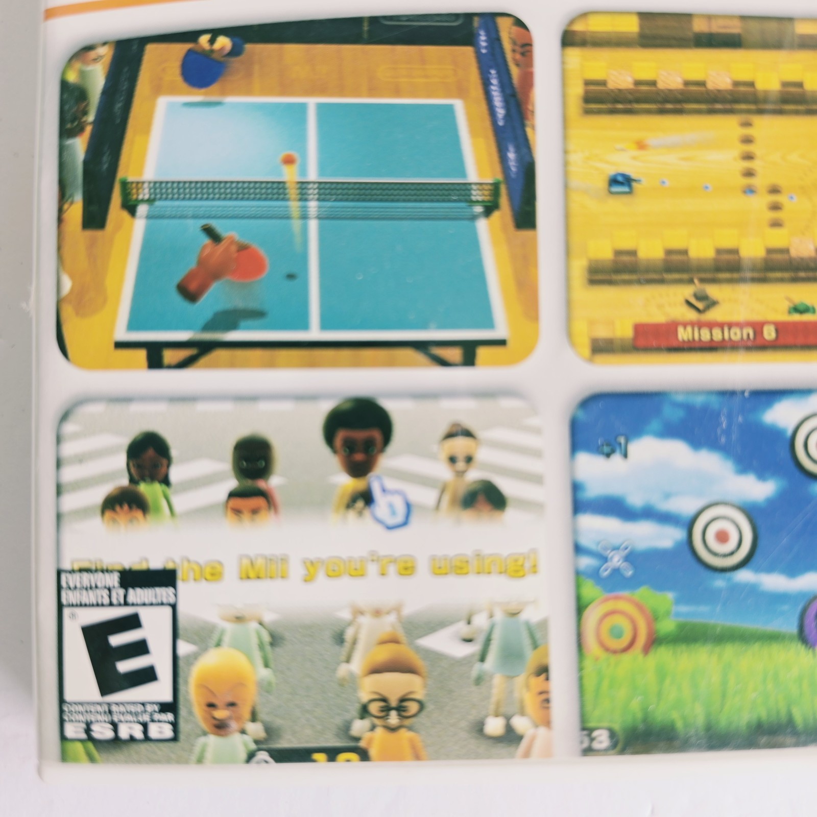 Nintendo Wii Play (Nintendo Wii) E NTSC-U/C Multiplayer Manual