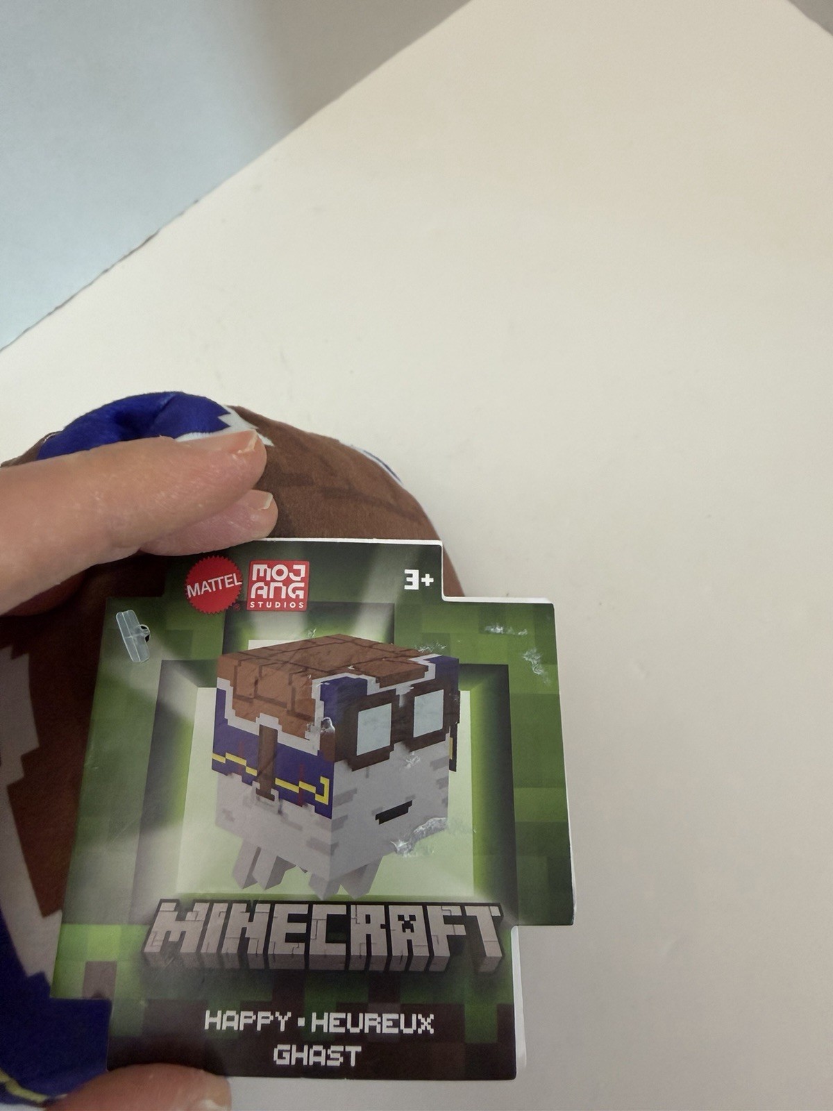 Mattel Minecraft Happy Heureux Ghast Plush Toy Hand Washable HBN39 JMY76