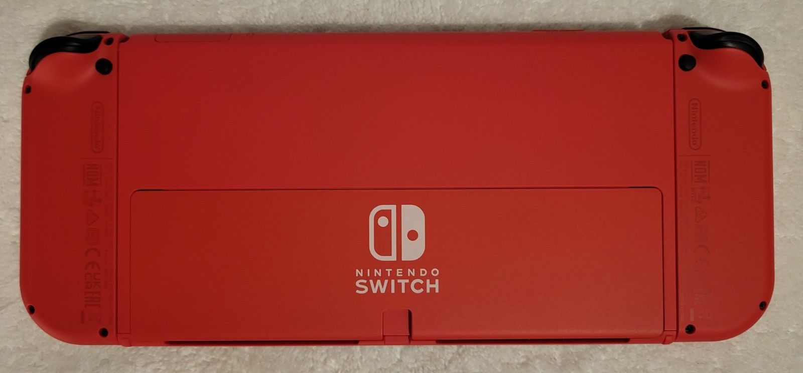 Nintendo Switch OLED HEG-001 Mario Red Edition Console w/ Joy Cons, OEM Charger