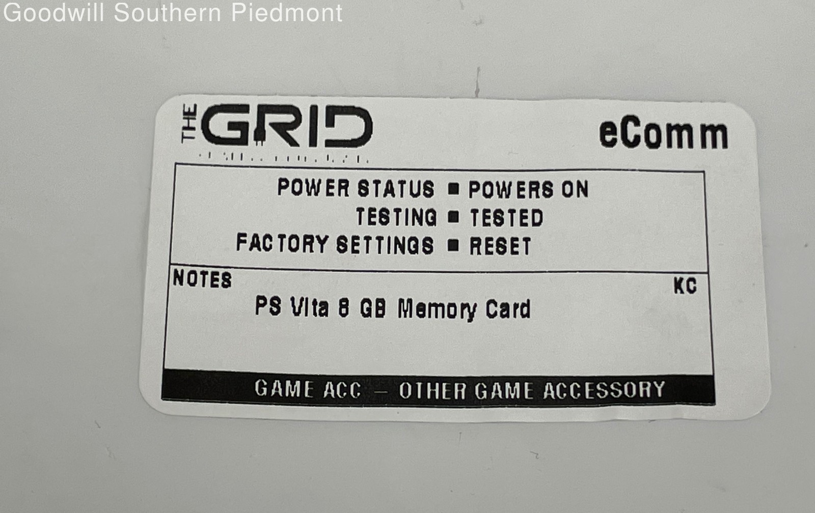 Official PlayStation Sony PS Vita 8GB Memory Card US Seller – Tested (#KGE43Y)
