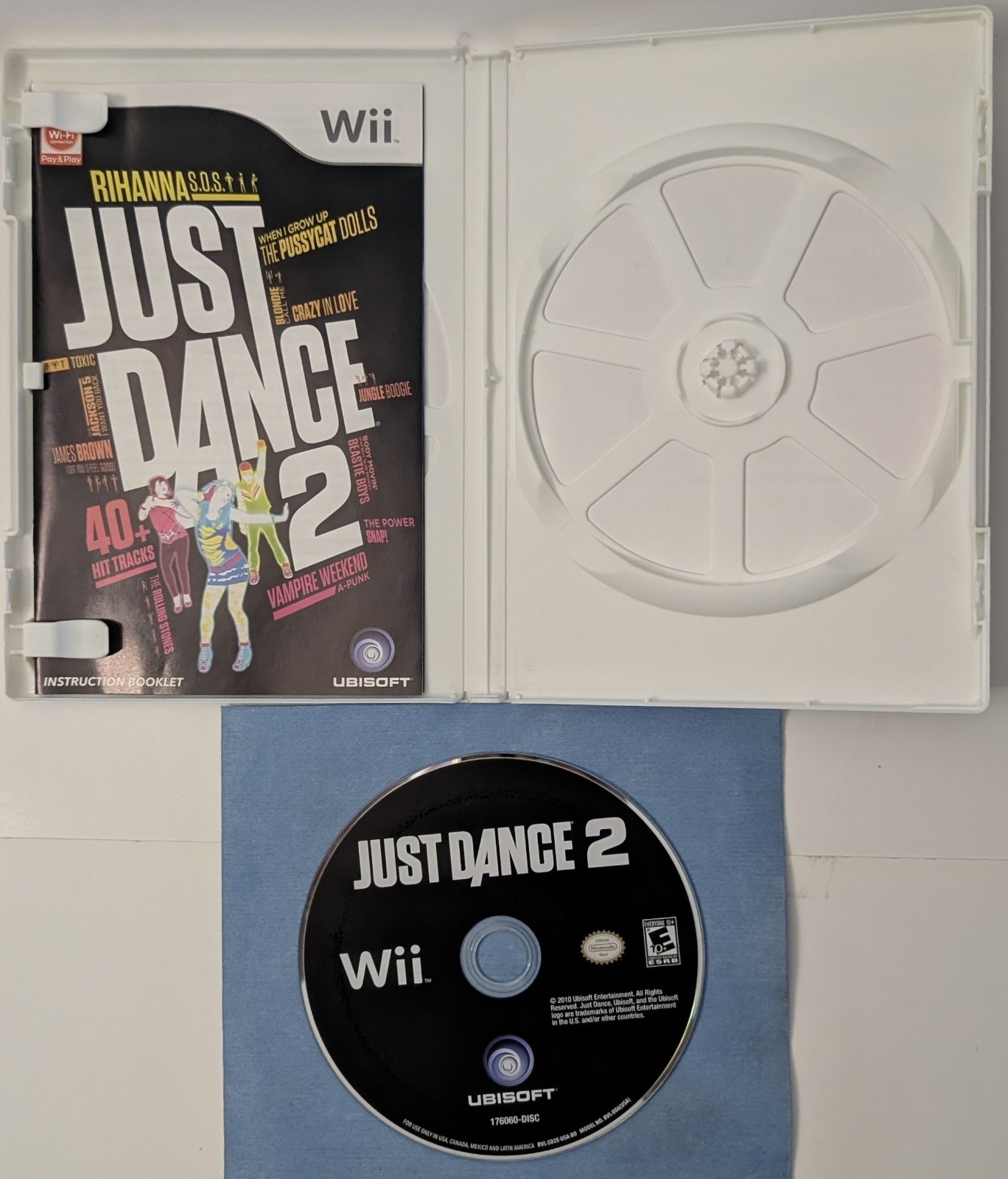 Just Dance 2 Nintendo Wii Cib Tested and Working