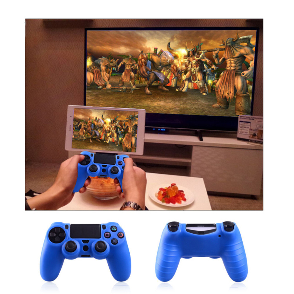 Soft Gel Case Skin For Playstation 4 PS4 Controller Silicone Rubber Grip Cover